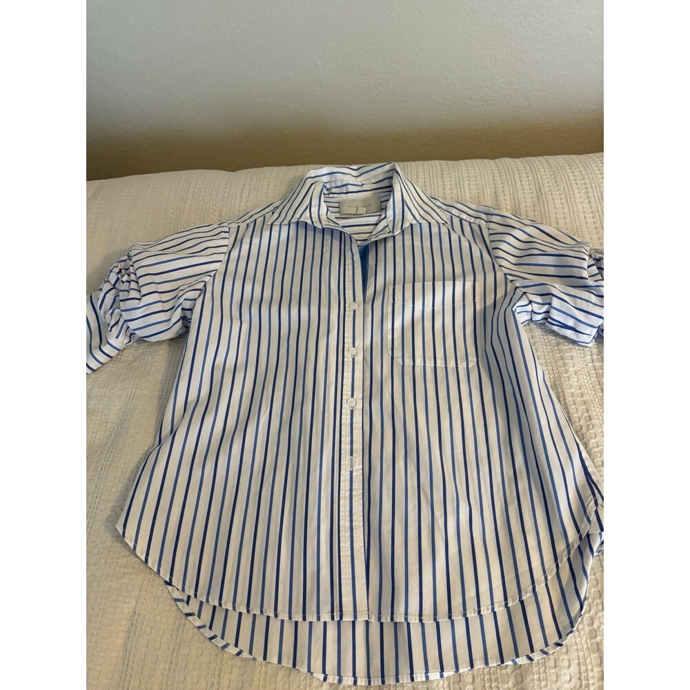 Brochu Walker Pia Shirt in Blue Stripe